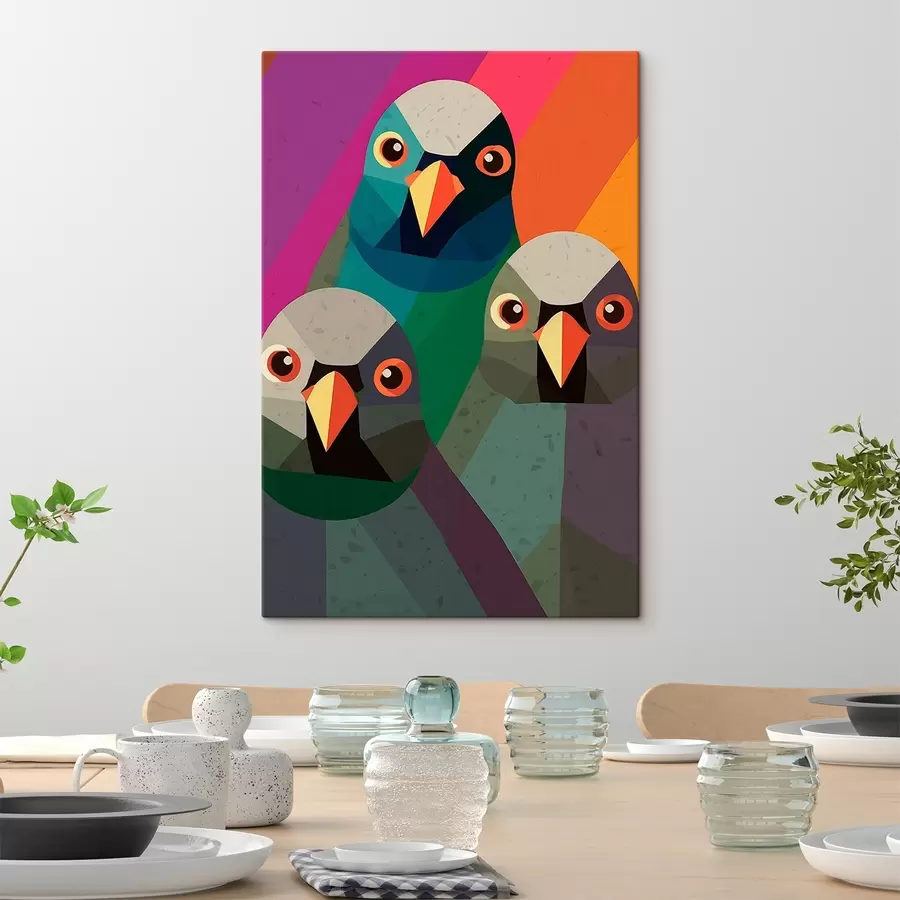  Schilderijen Drie duiven s45799