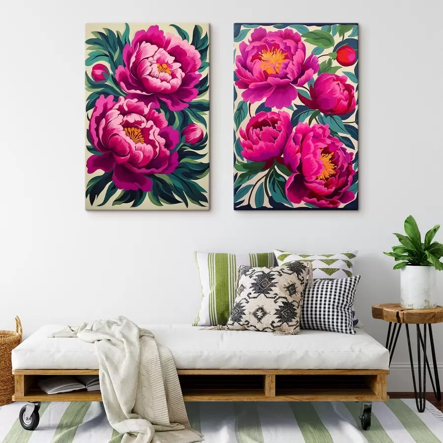  Peintures Pivoines m00727