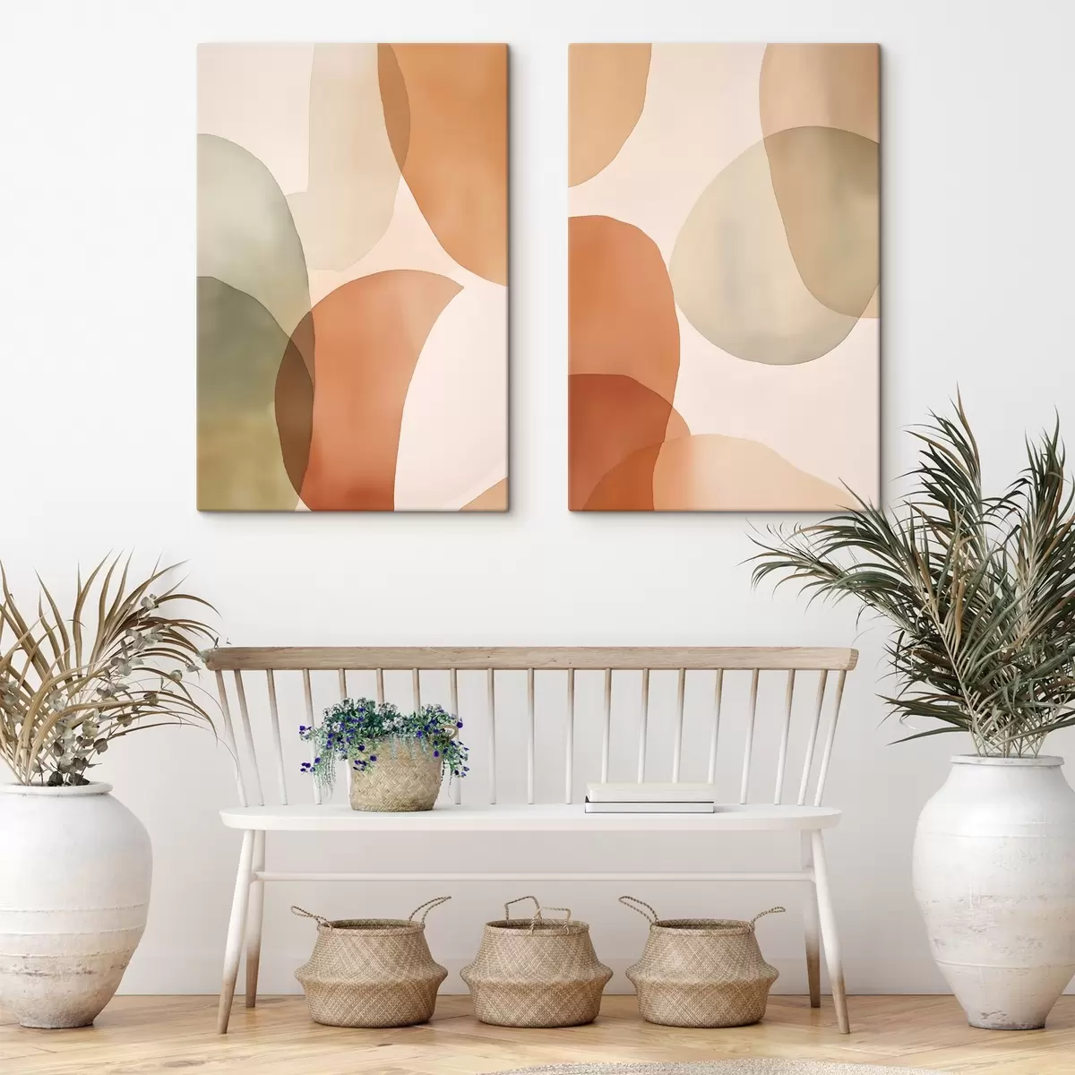  Schilderijen Gekleurde abstracte cirkels m00731