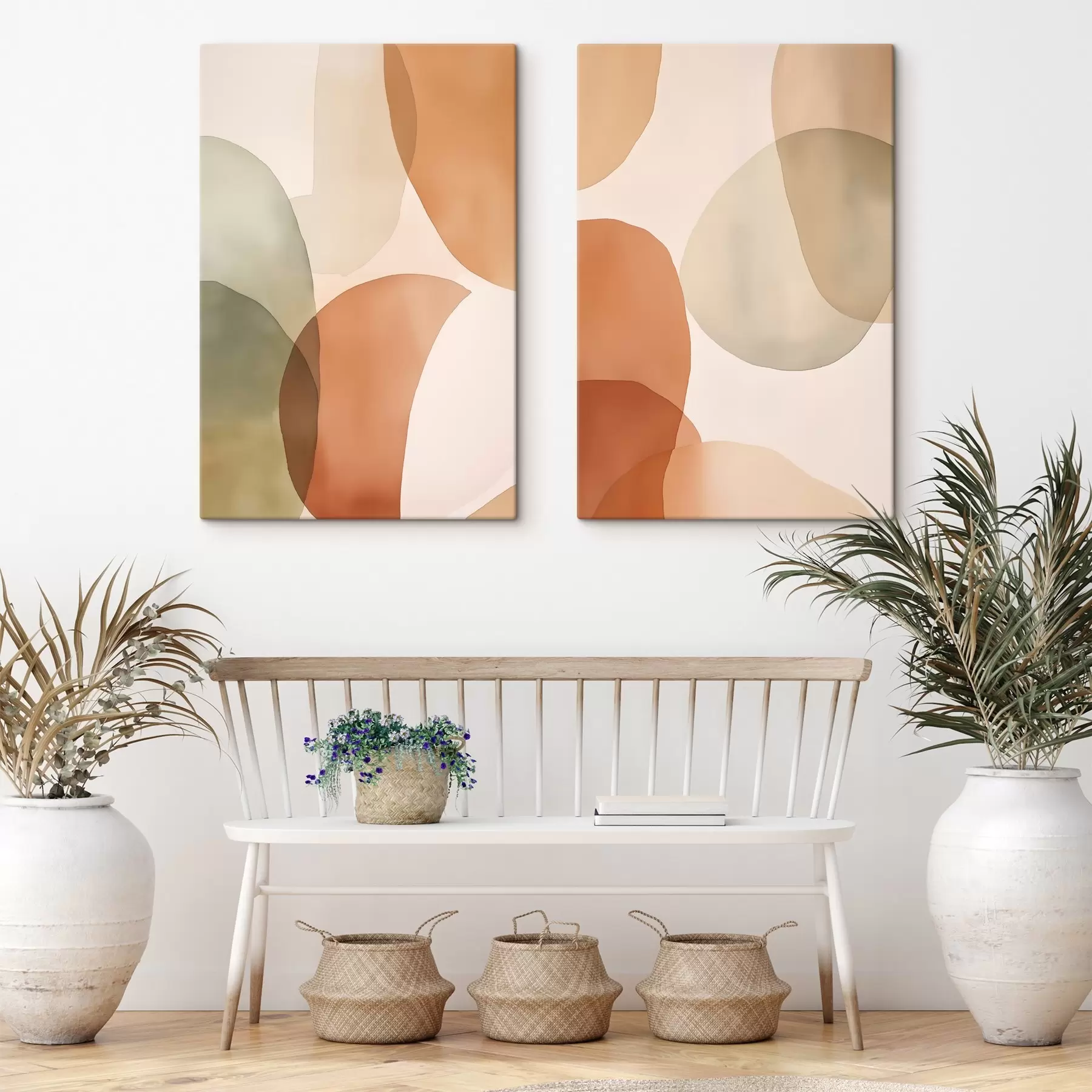  Peintures Cercles abstraits colorés m00731