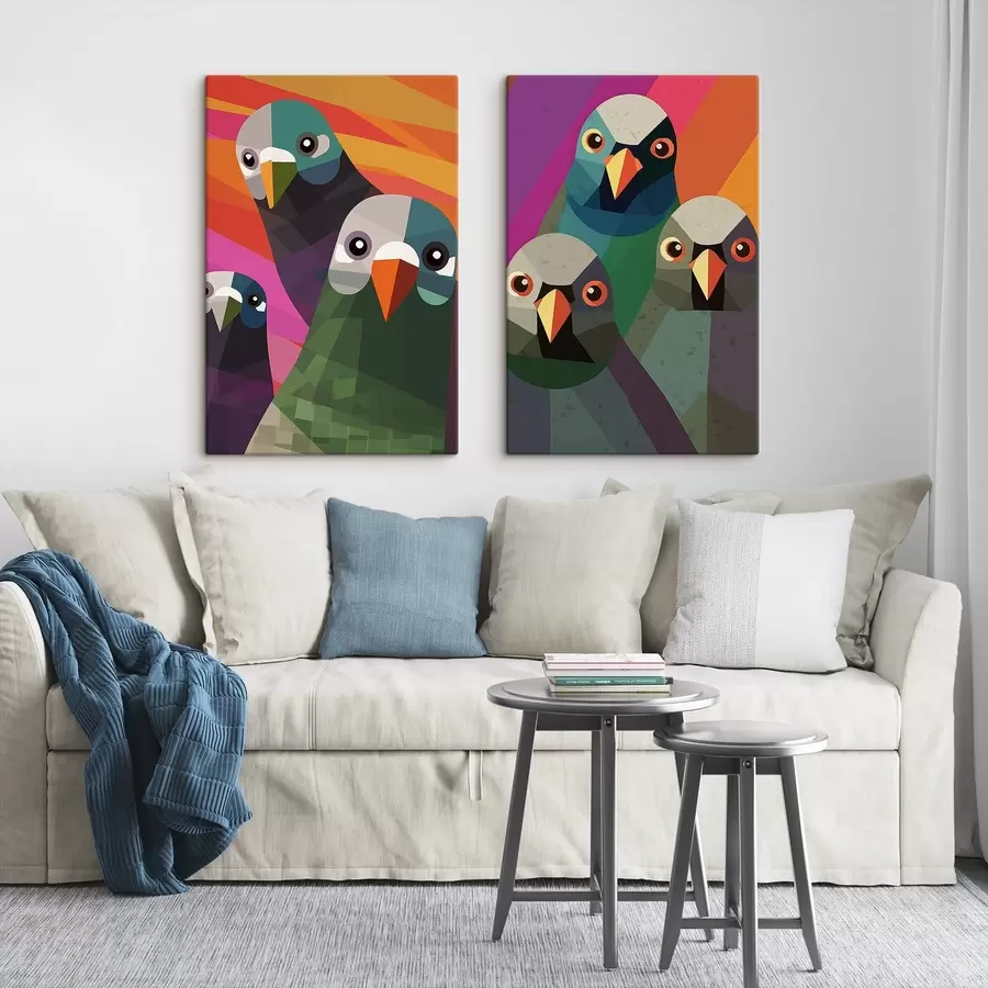  Peintures Colombes m00735