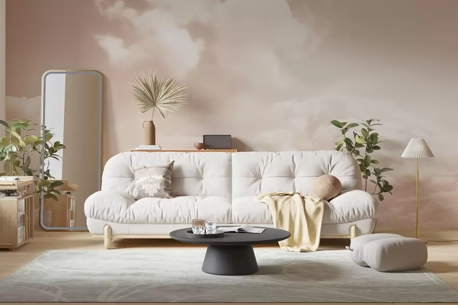 Fotobehang Wolken w04542