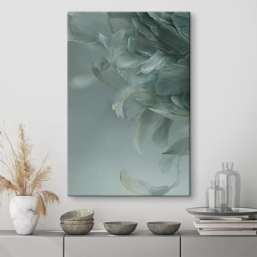  Peintures plumes aux couleurs marines s45708