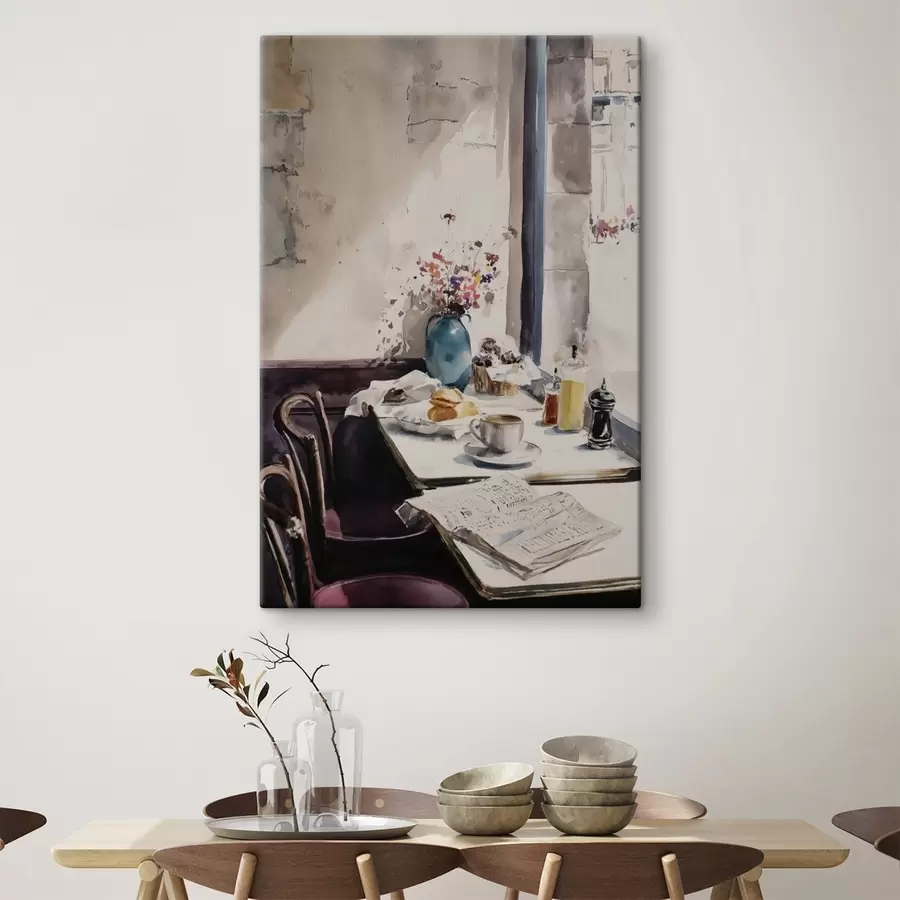  Schilderijen ontbijt in Parijs s45726