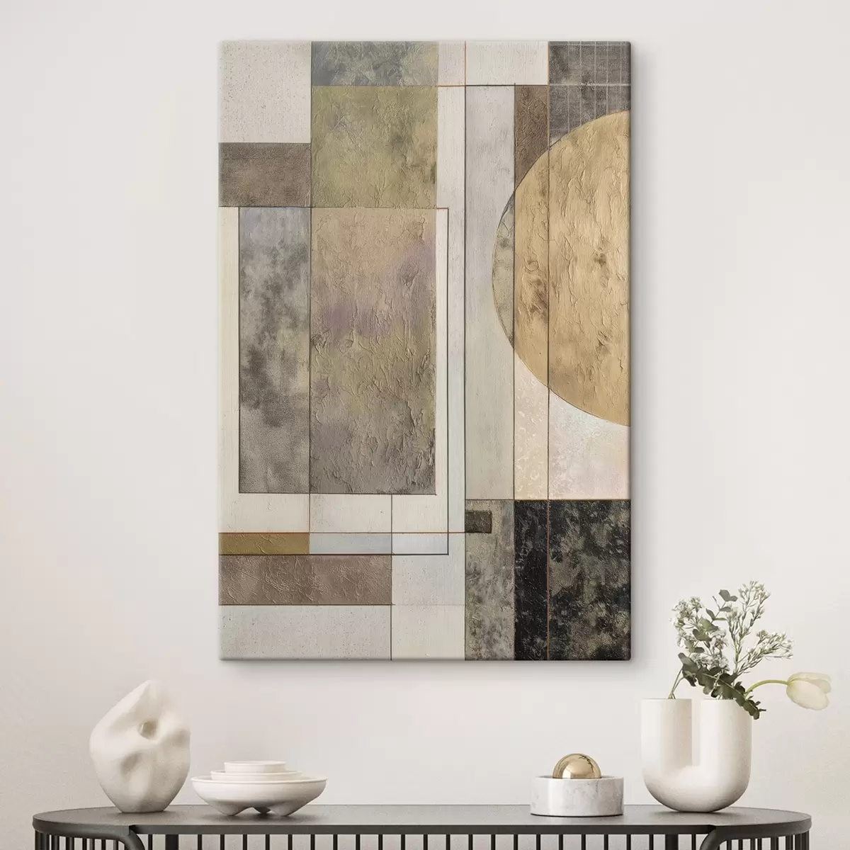  Peintures géométrie abstraite moderne s45730