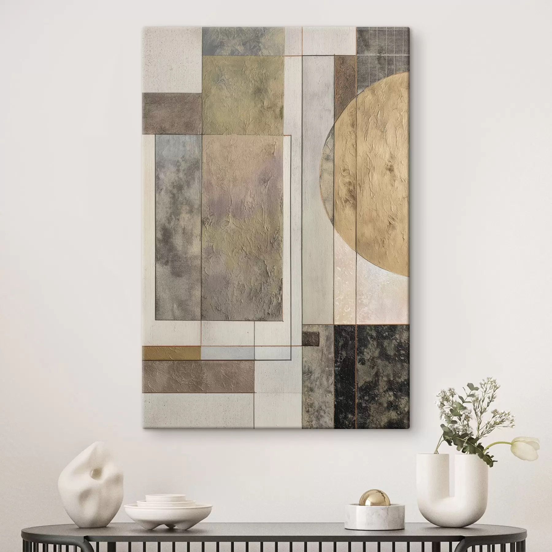  Schilderijen abstracte moderne geometrie s45730