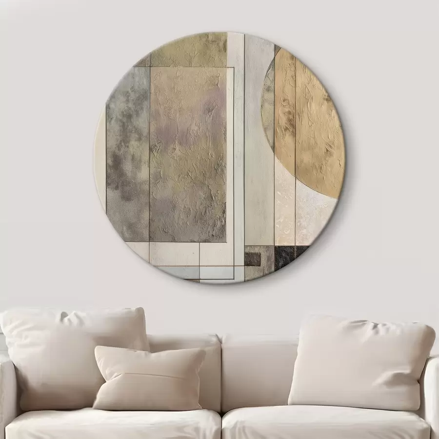  Peintures géométrie abstraite moderne r45730