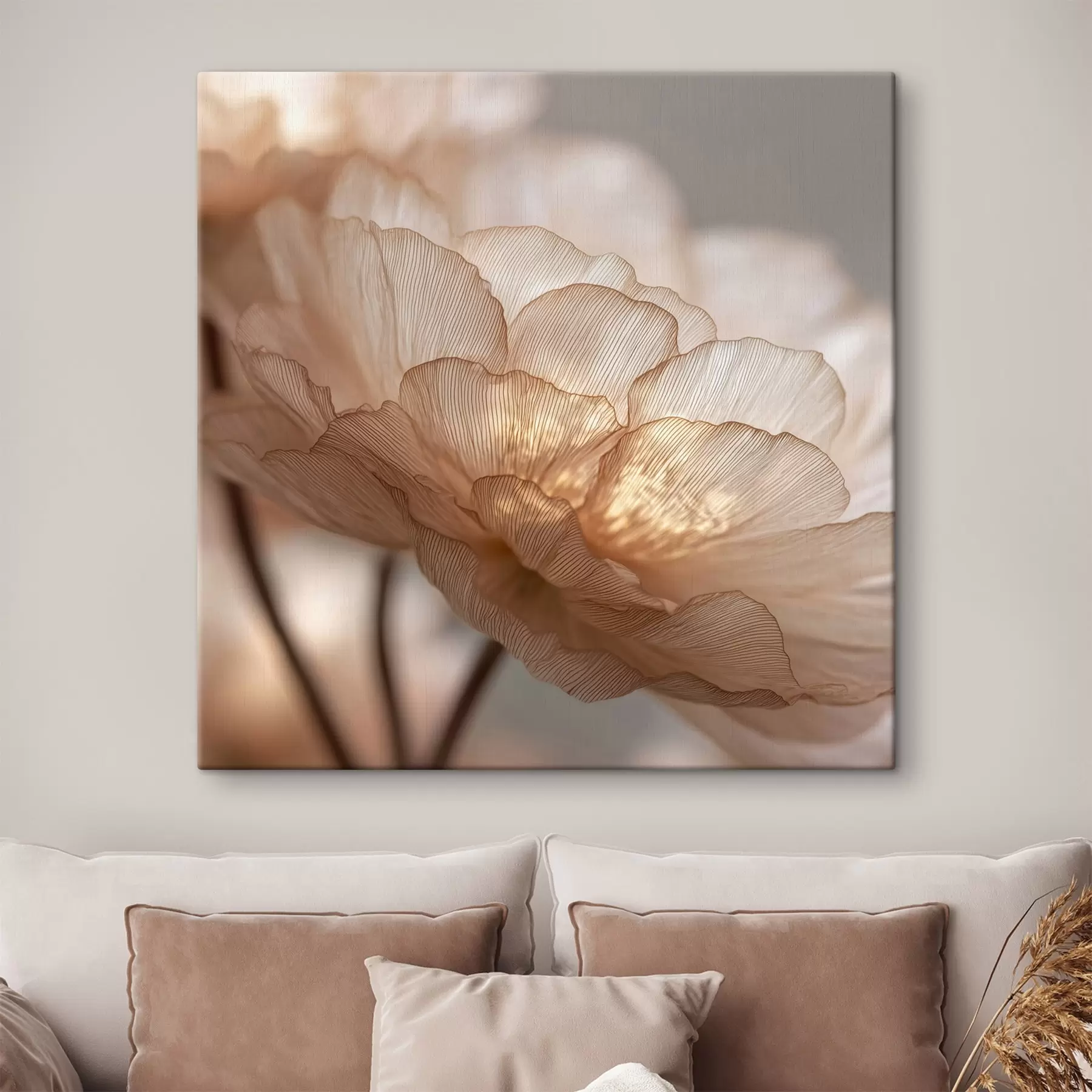  Peintures Fleur délicate dans une lueur éclatante s45822