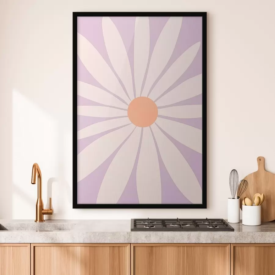 Papier peint photo Grande marguerite f45827