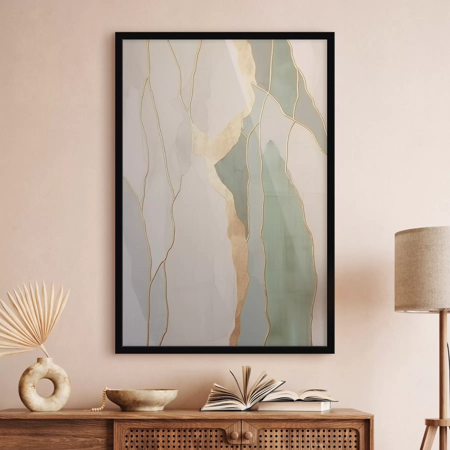 Fotobehang Abstracte lijnen f45829