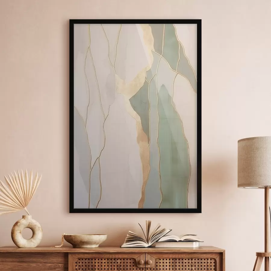 Papier peint photo Lignes abstraites f45829