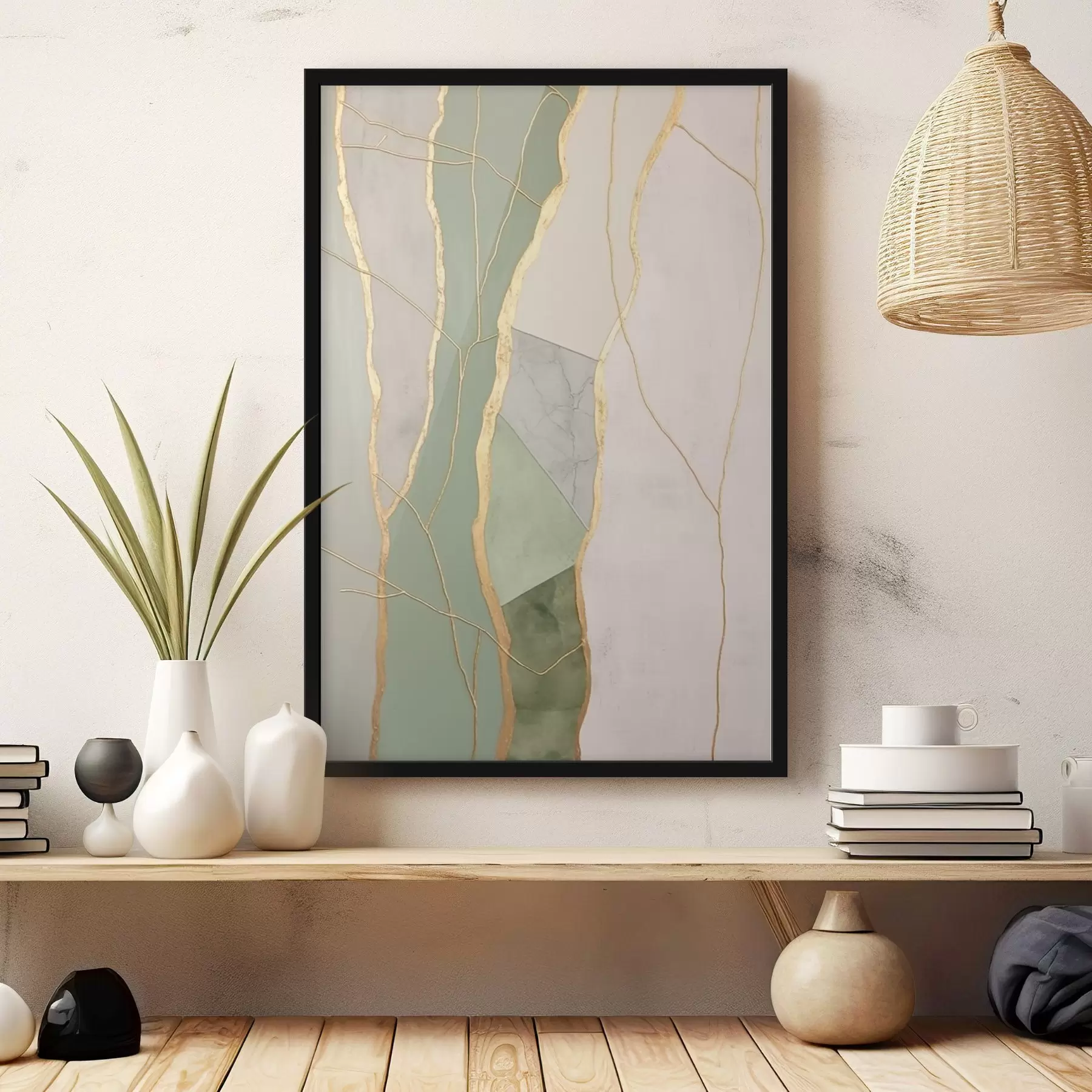 Fotobehang Abstracte lijnen f45830