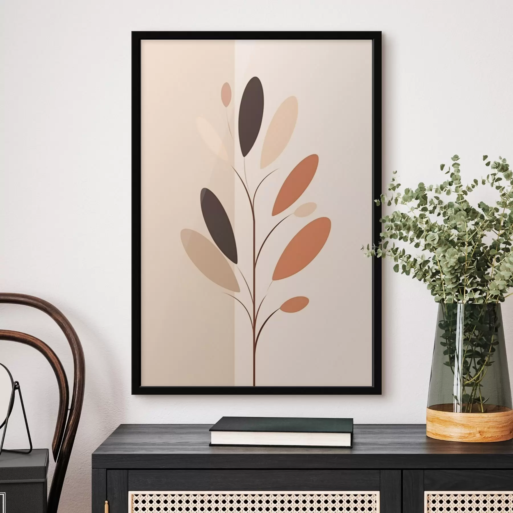 Fotobehang Abstracte tak f45835