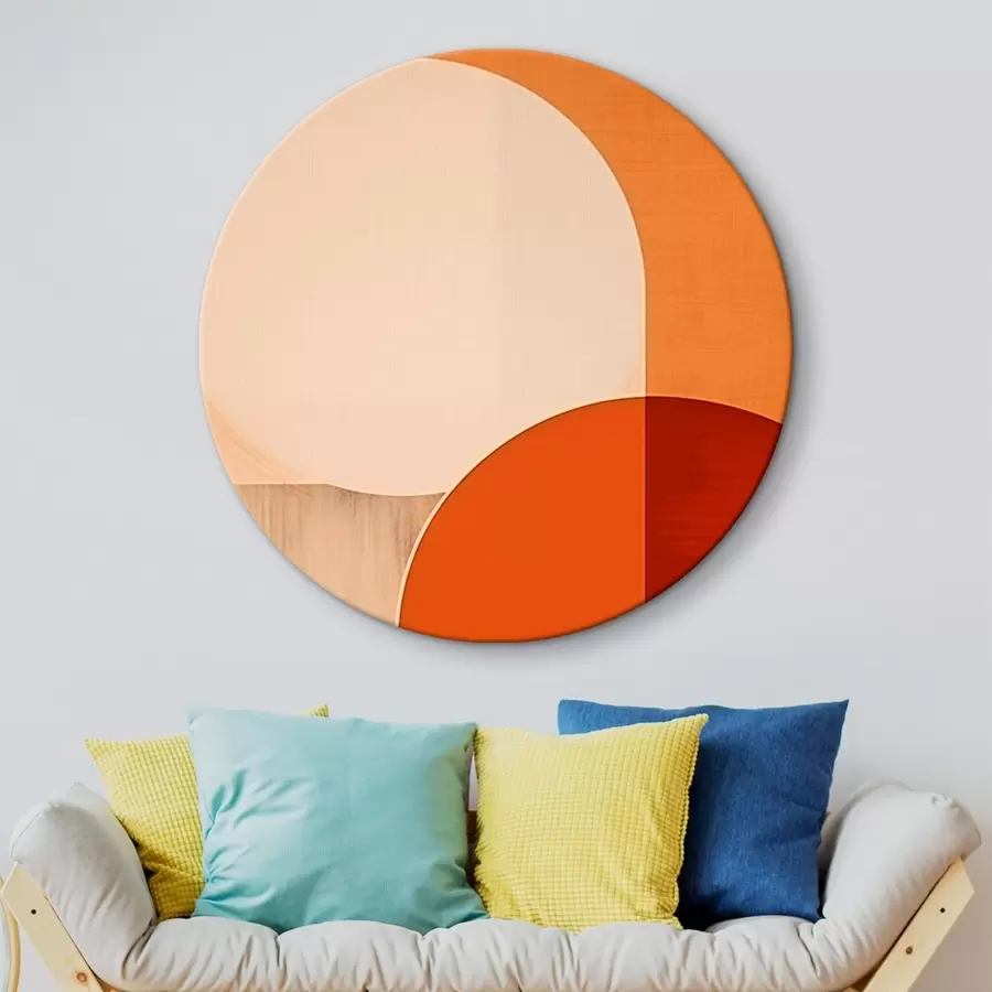  Schilderijen Abstracte halve cirkels r45845