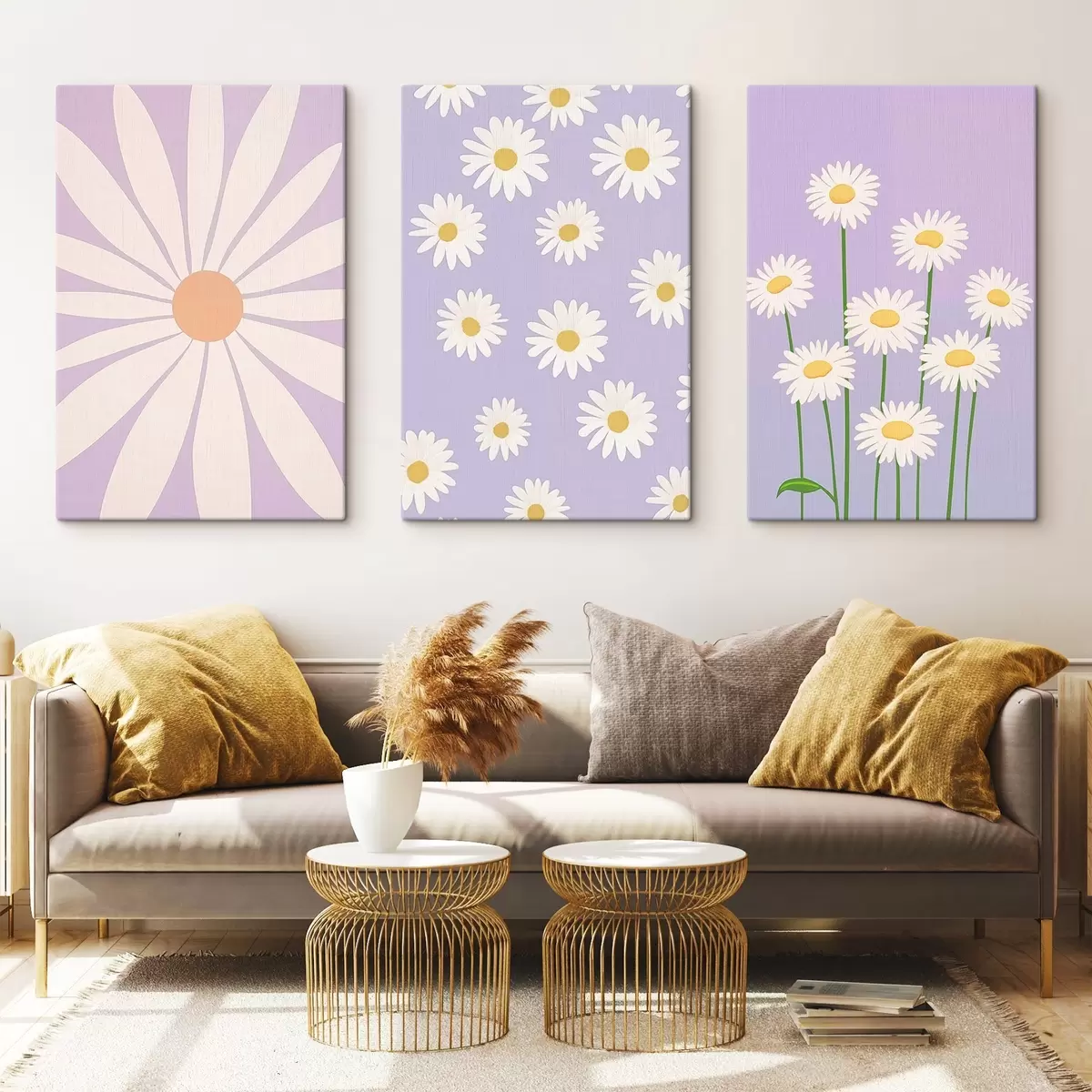  Peintures Daisies m00756