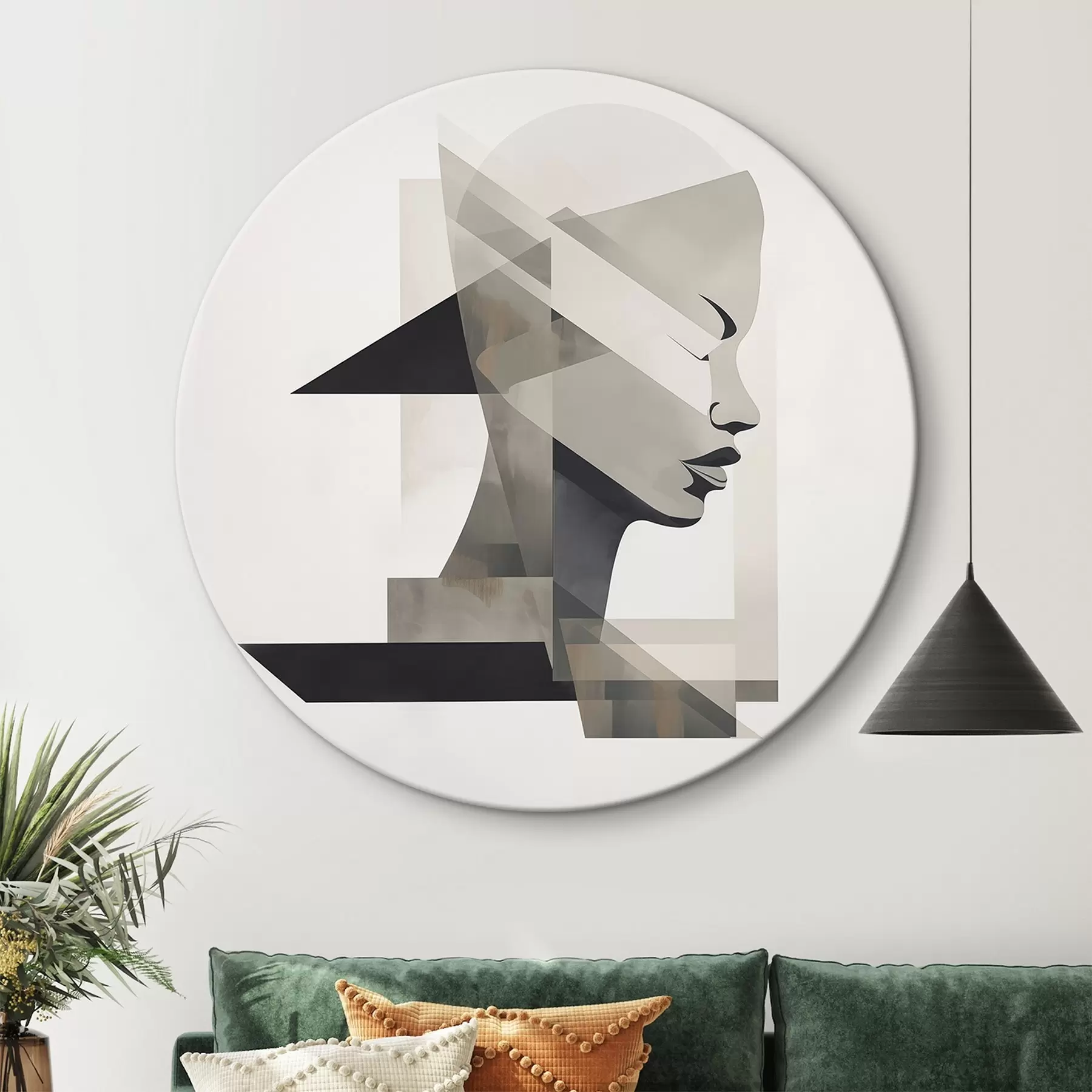  Schilderijen Abstract portret r45916