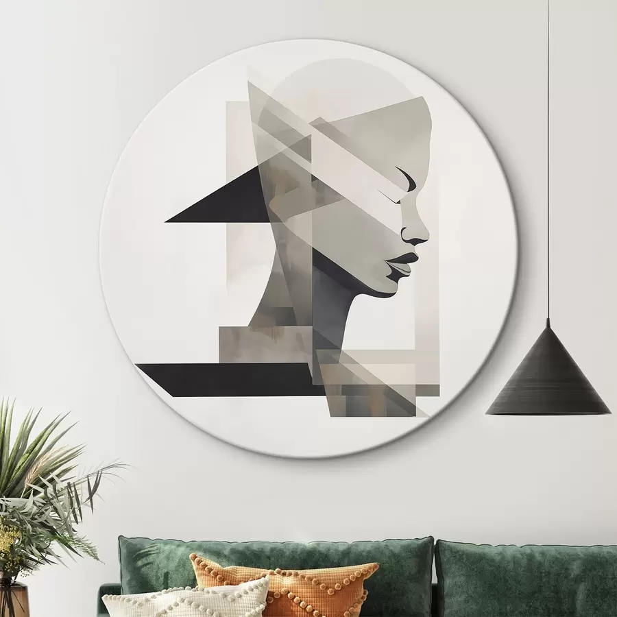  Schilderijen Abstract portret r45916