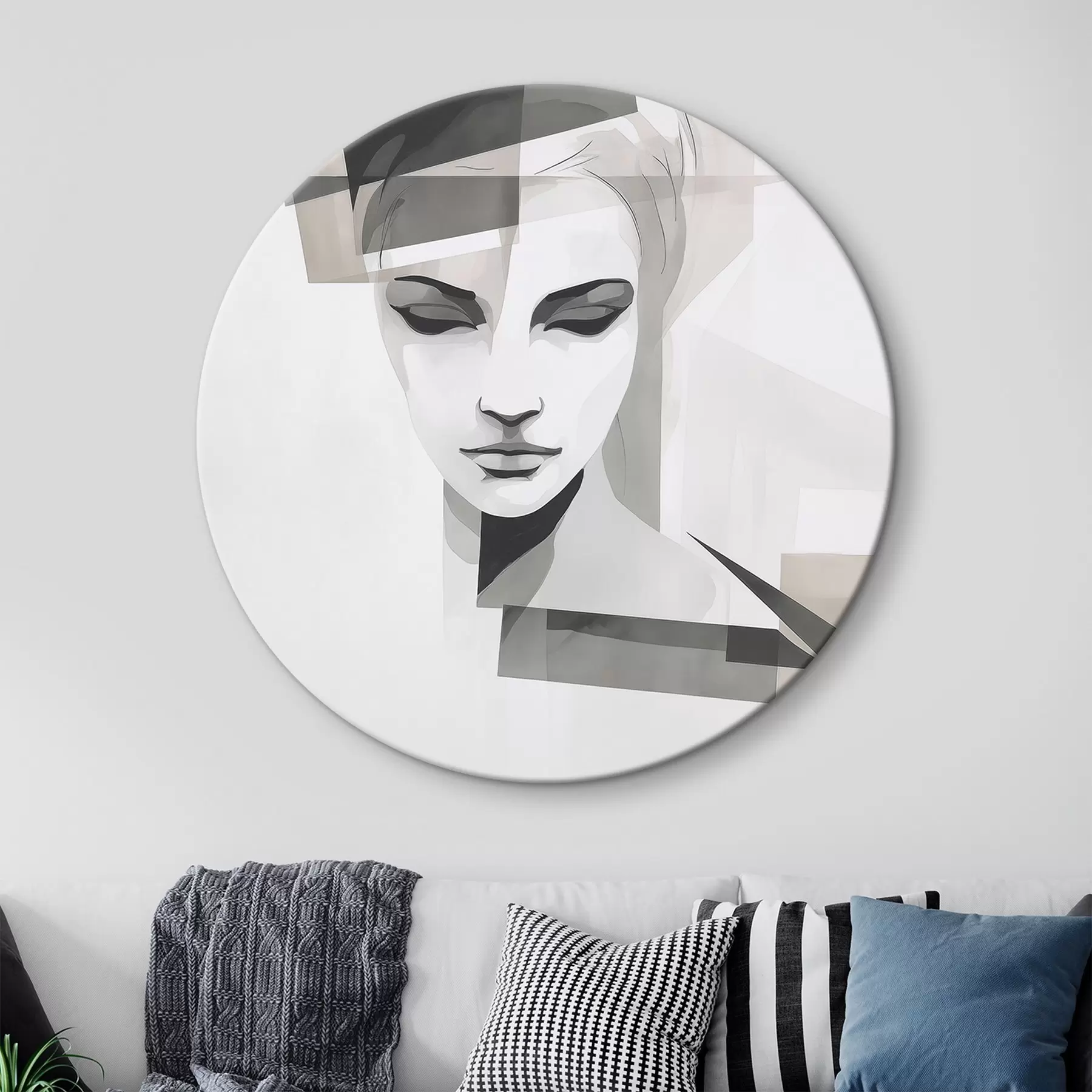  Schilderijen Abstract portret r45917