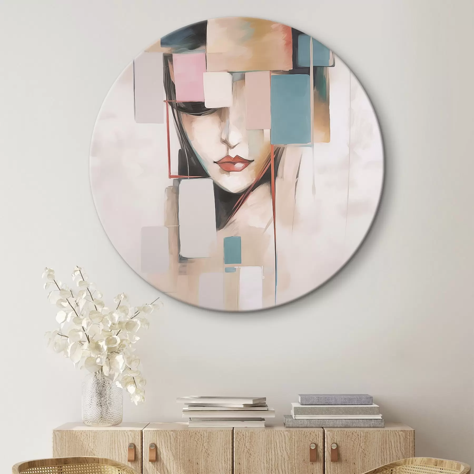  Schilderijen Abstract portret imitatie van schilderij r45920