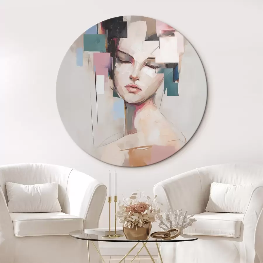  Peintures Portrait abstrait imitation peinture r45921