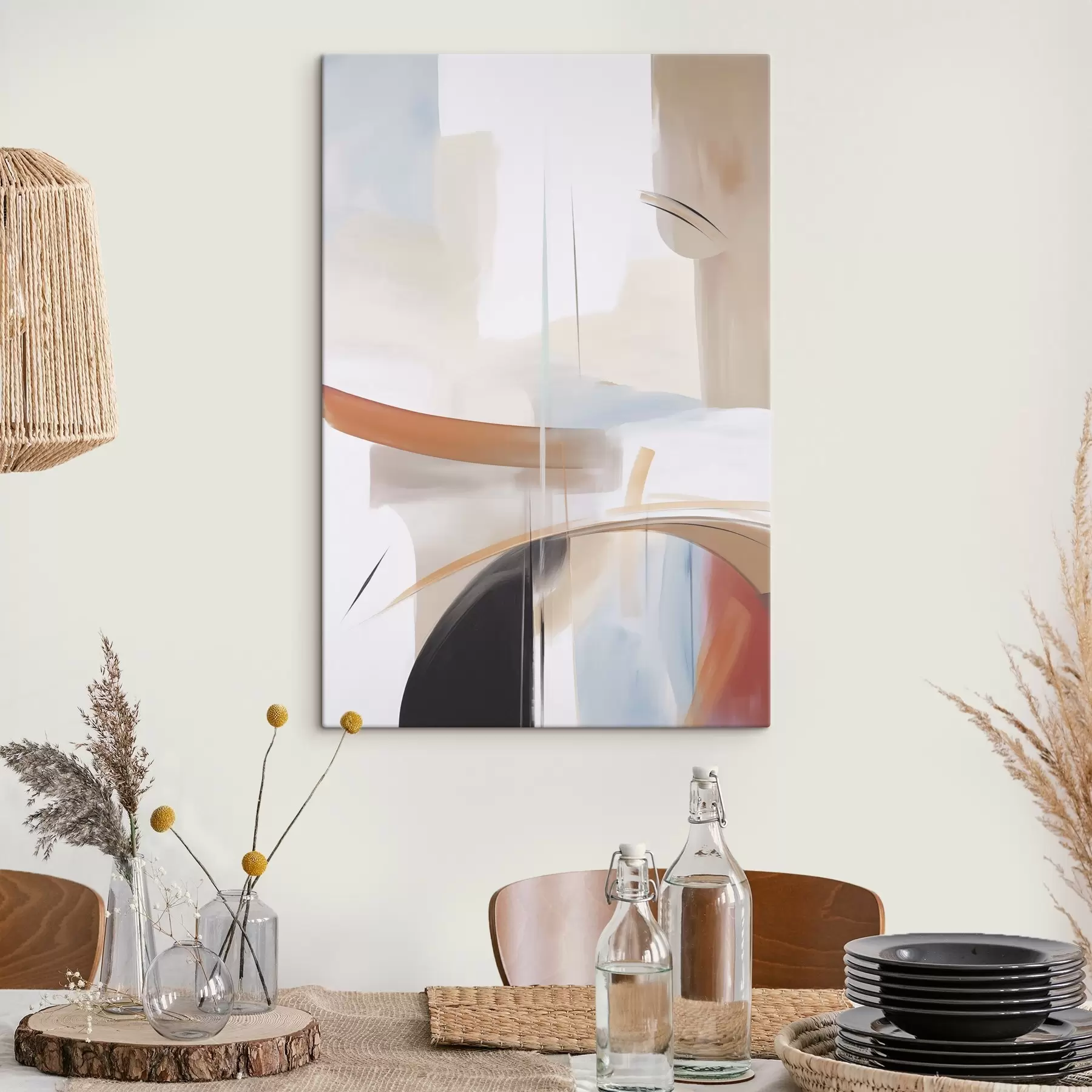  Peintures Composition abstraite s45918