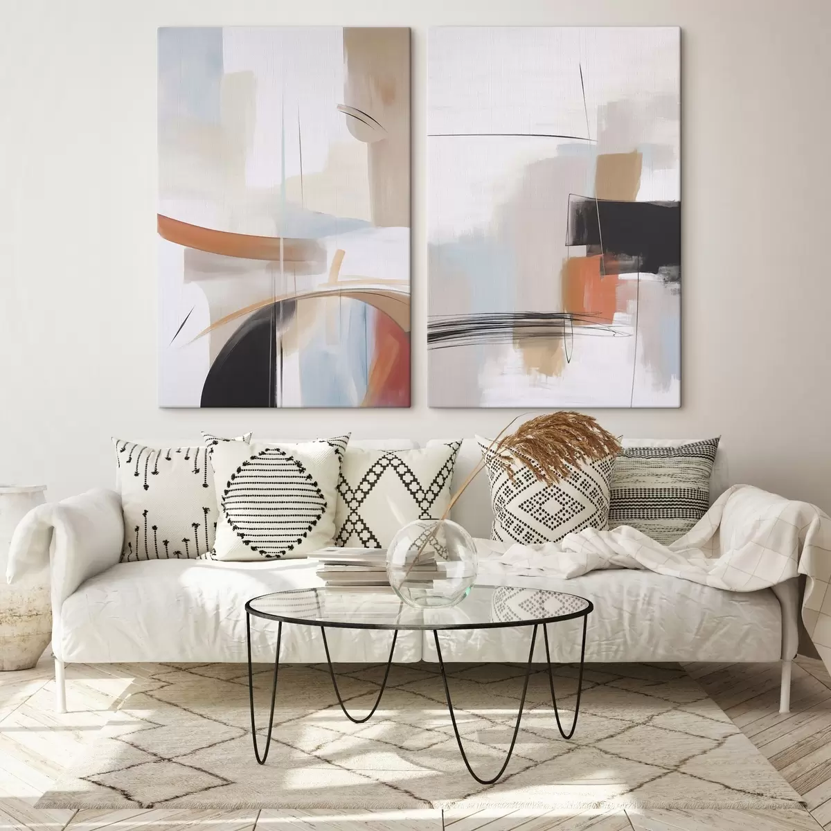  Schilderijen Abstracte samenstelling m00754