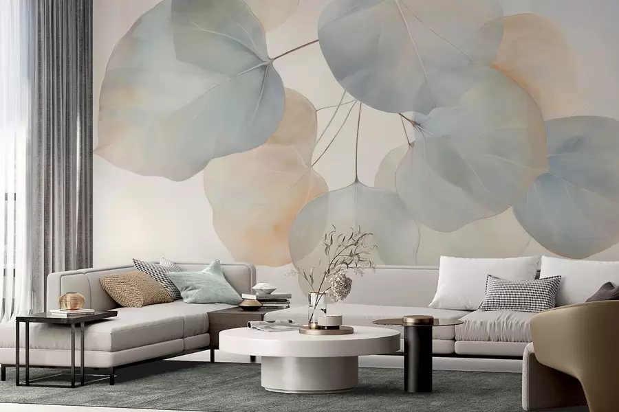 Fotobehang Enorme bladeren w04599