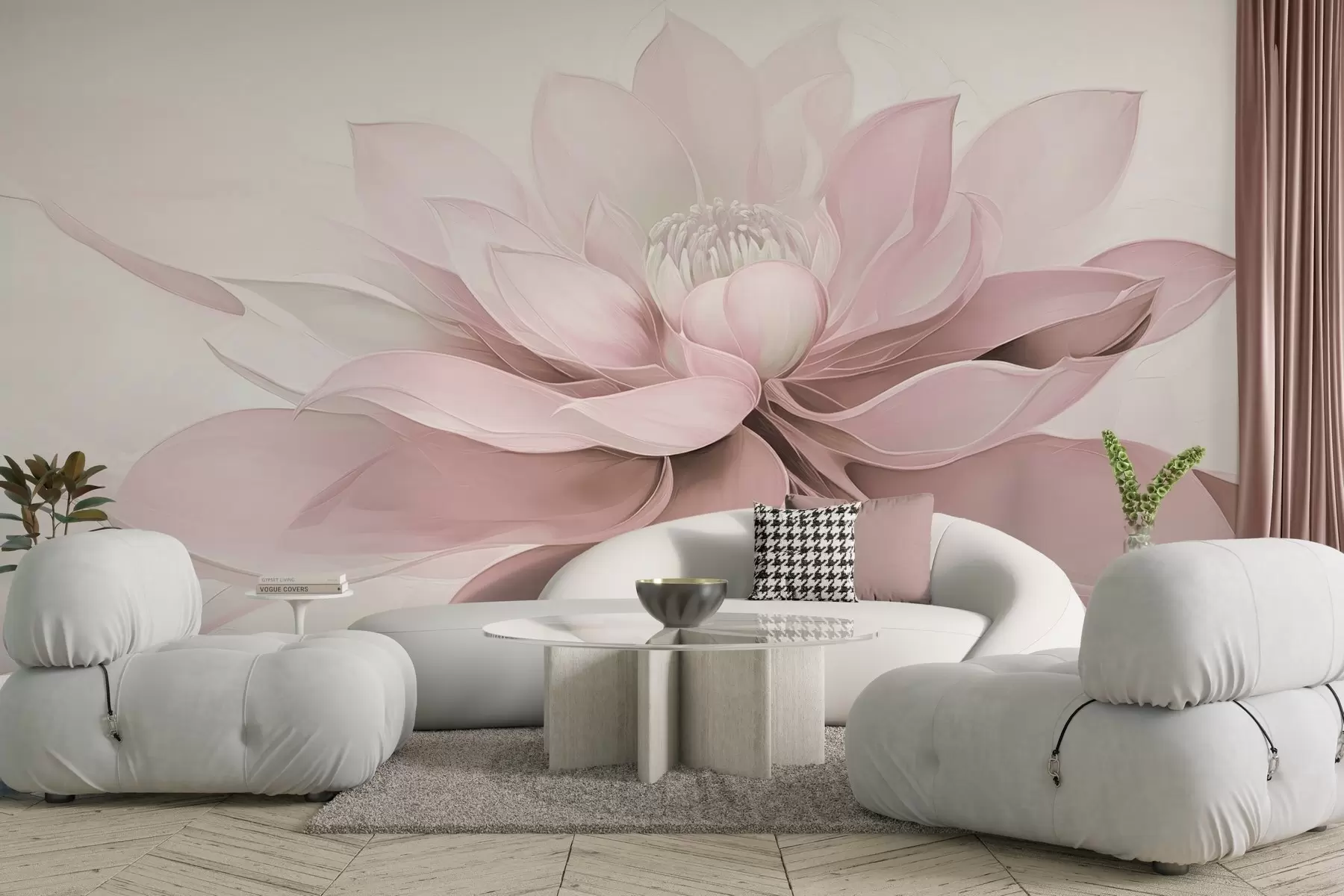 Fotobehang Het mysterie van de bloem w04563v1