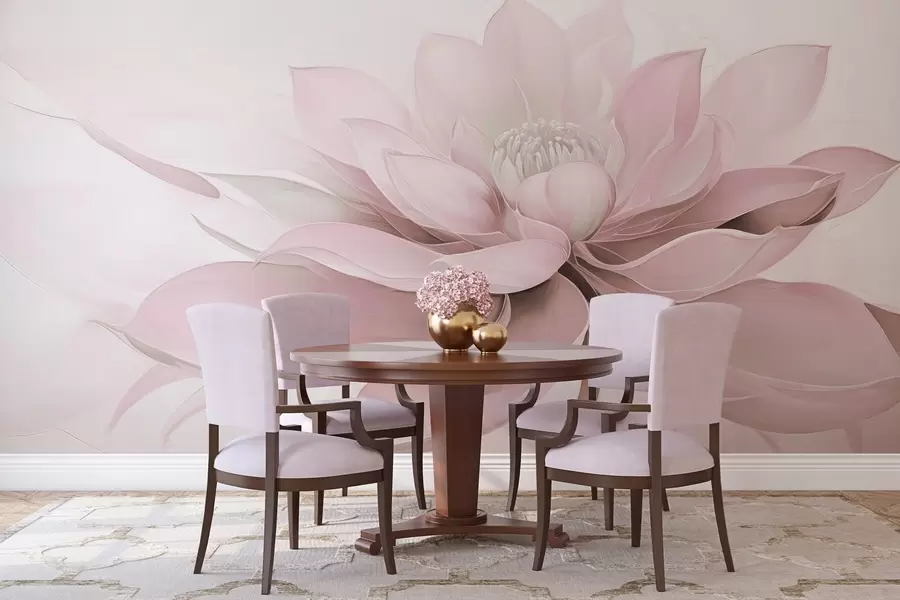 Papier peint photo Le mystère de la fleur w04563v1