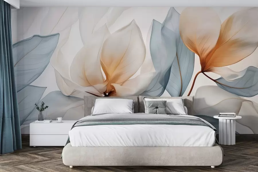 Fotobehang De magie van bloemblaadjes w04566