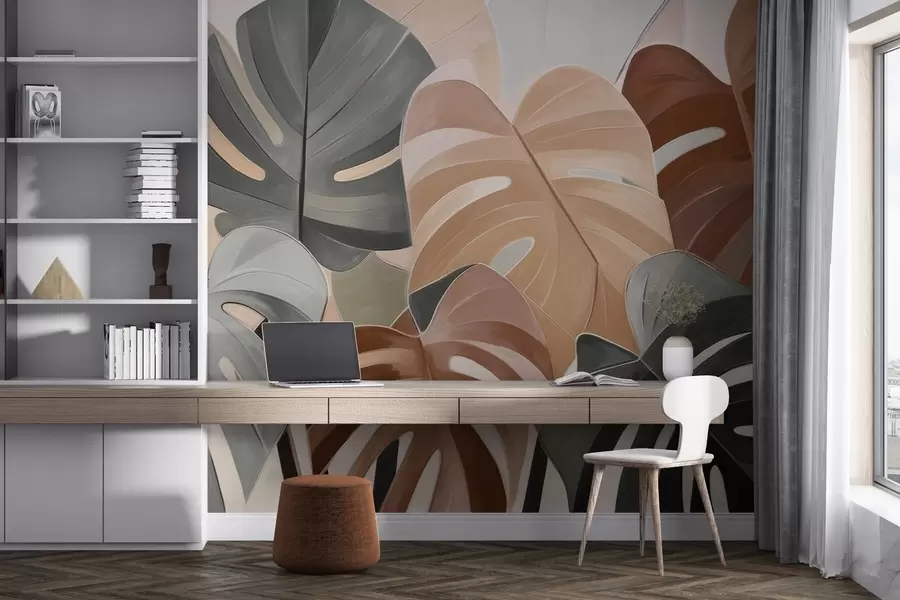 Papier peint photo Rythme feuillu w04568v2