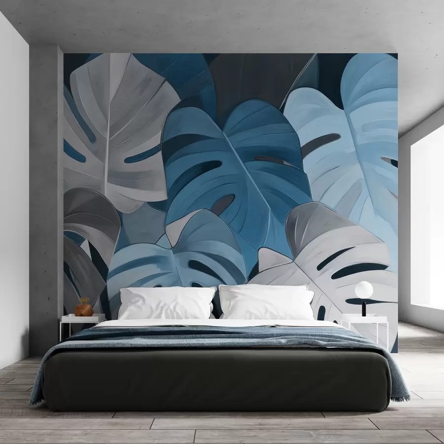 Fotobehang Bladachtig ritme w04568v3