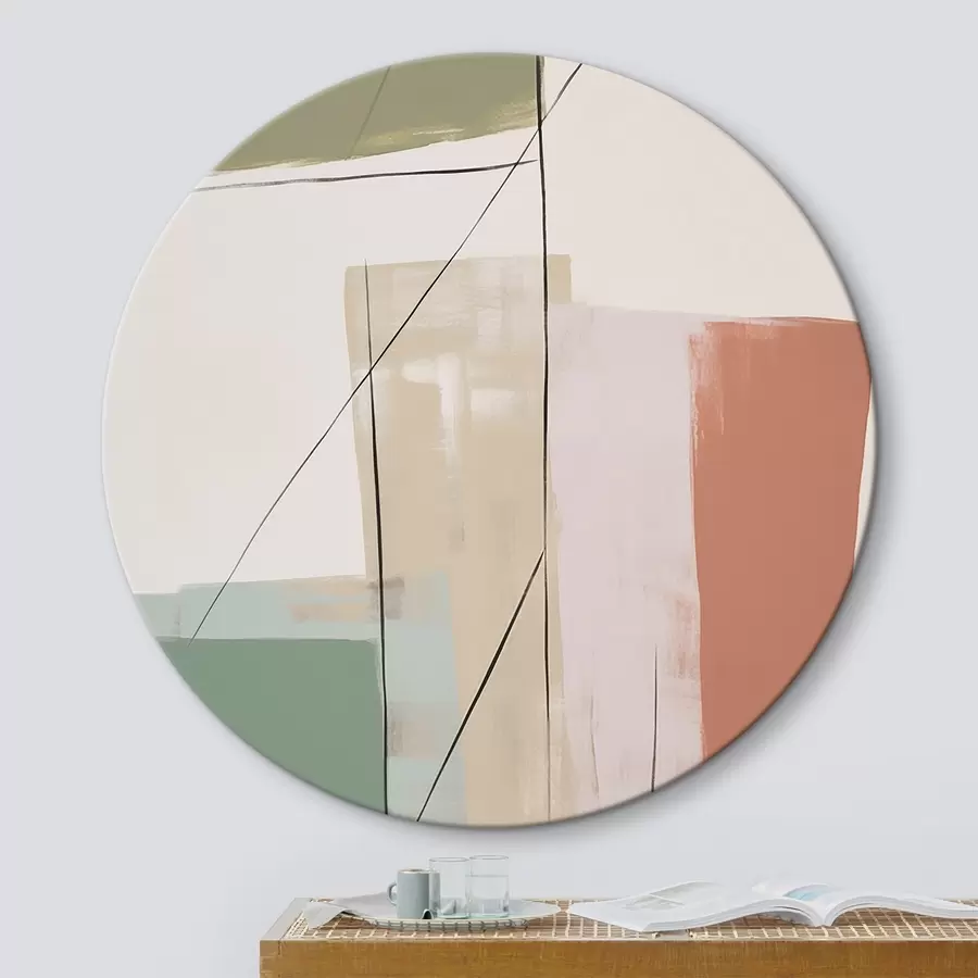  Peintures Abstraction avec imitation d'abrasions r45974