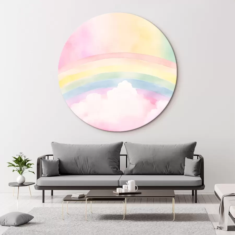  Schilderijen Regenboogwolken r45954