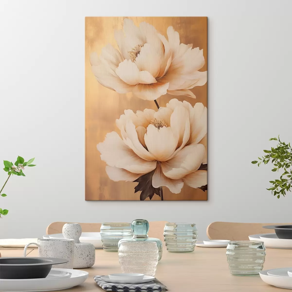  Schilderijen Pioenrozen s45956