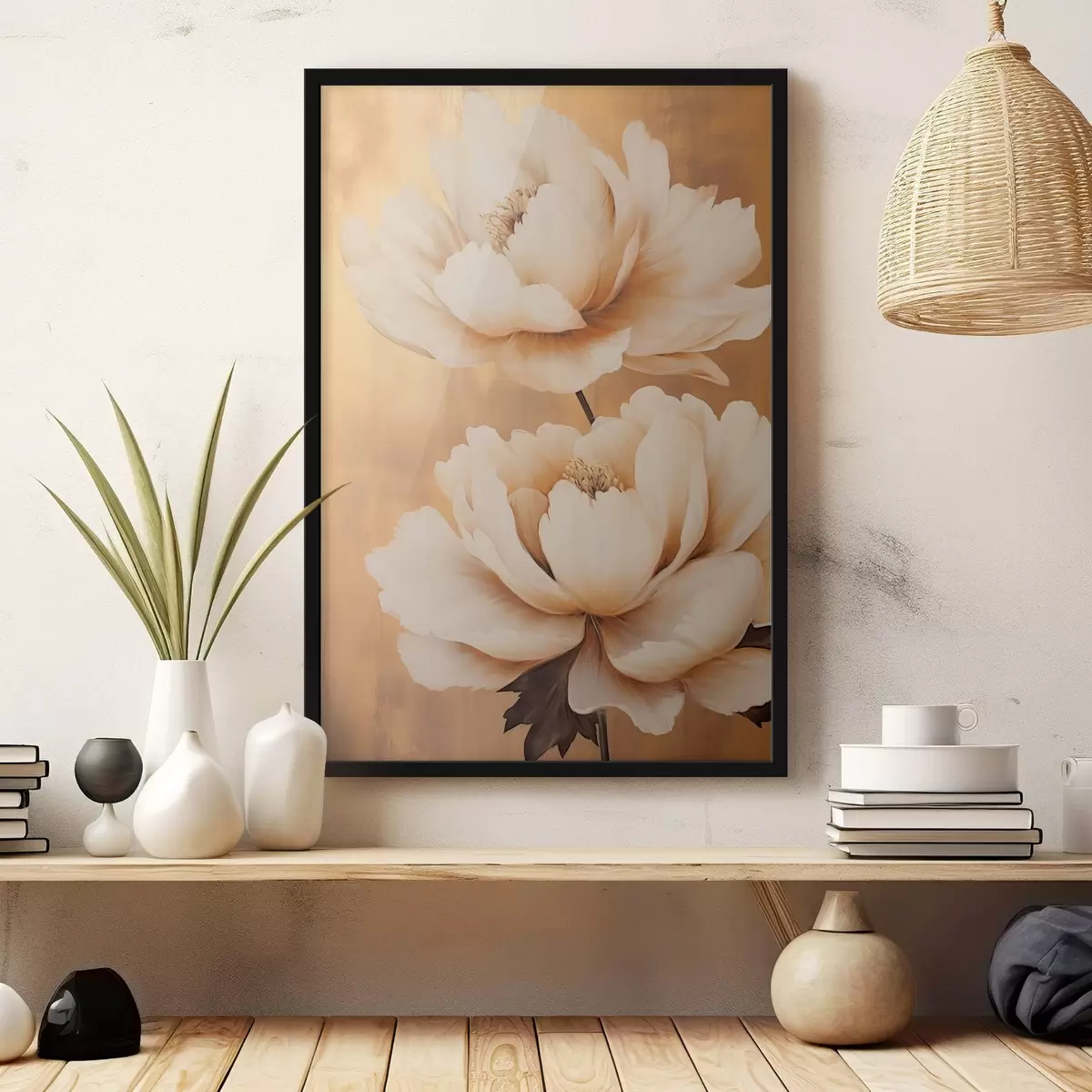 Affiche Pivoines f45956