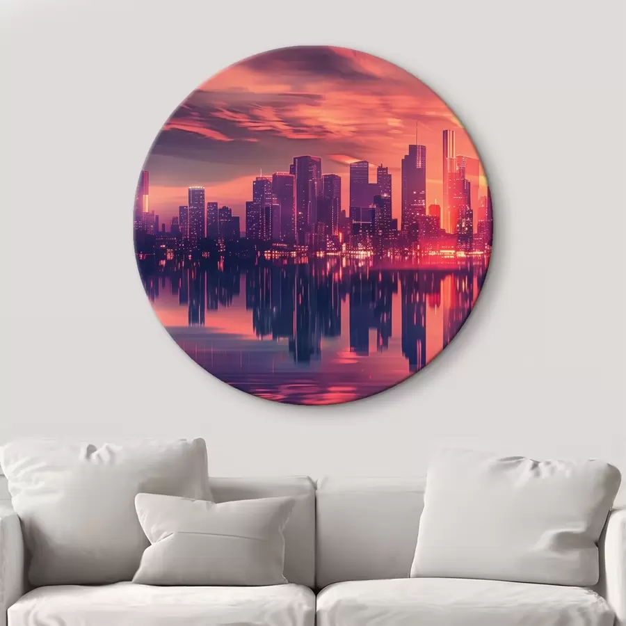  Schilderijen Moderne stad r45657