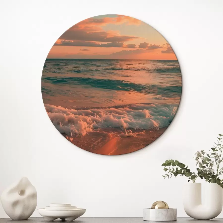  Peintures Nuages sur fond de mer r45660