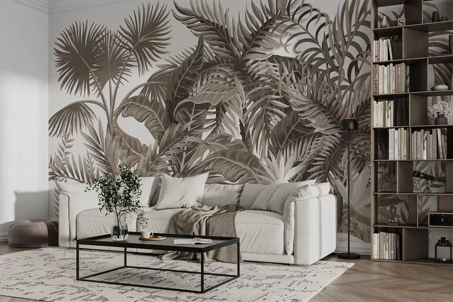 Fotobehang Oerwoud w04646v1