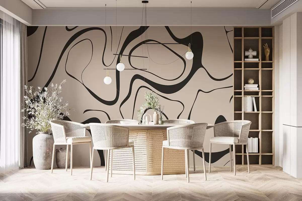 Fotobehang Abstract patroon w04649