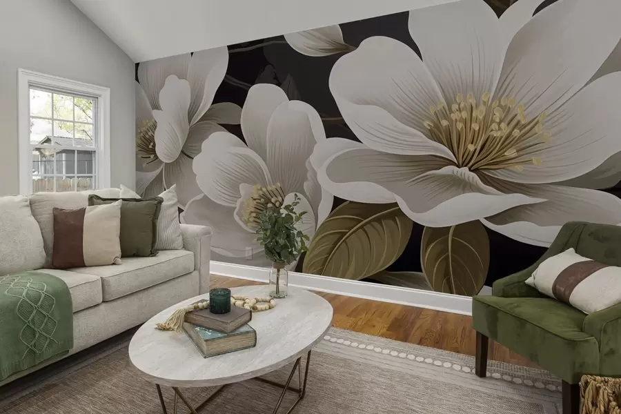 Papier peint photo Fleurs w04650