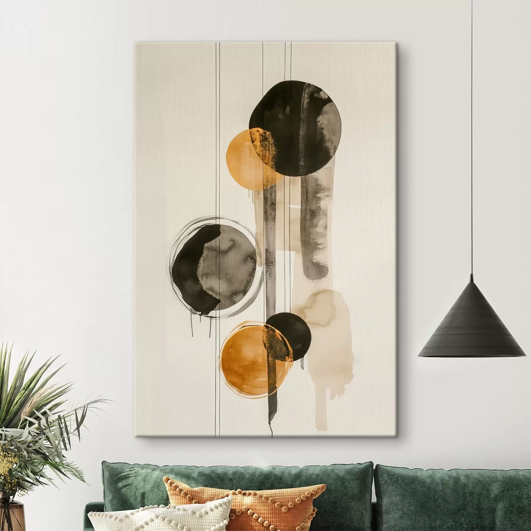  Schilderijen Abstracte cirkels s45780