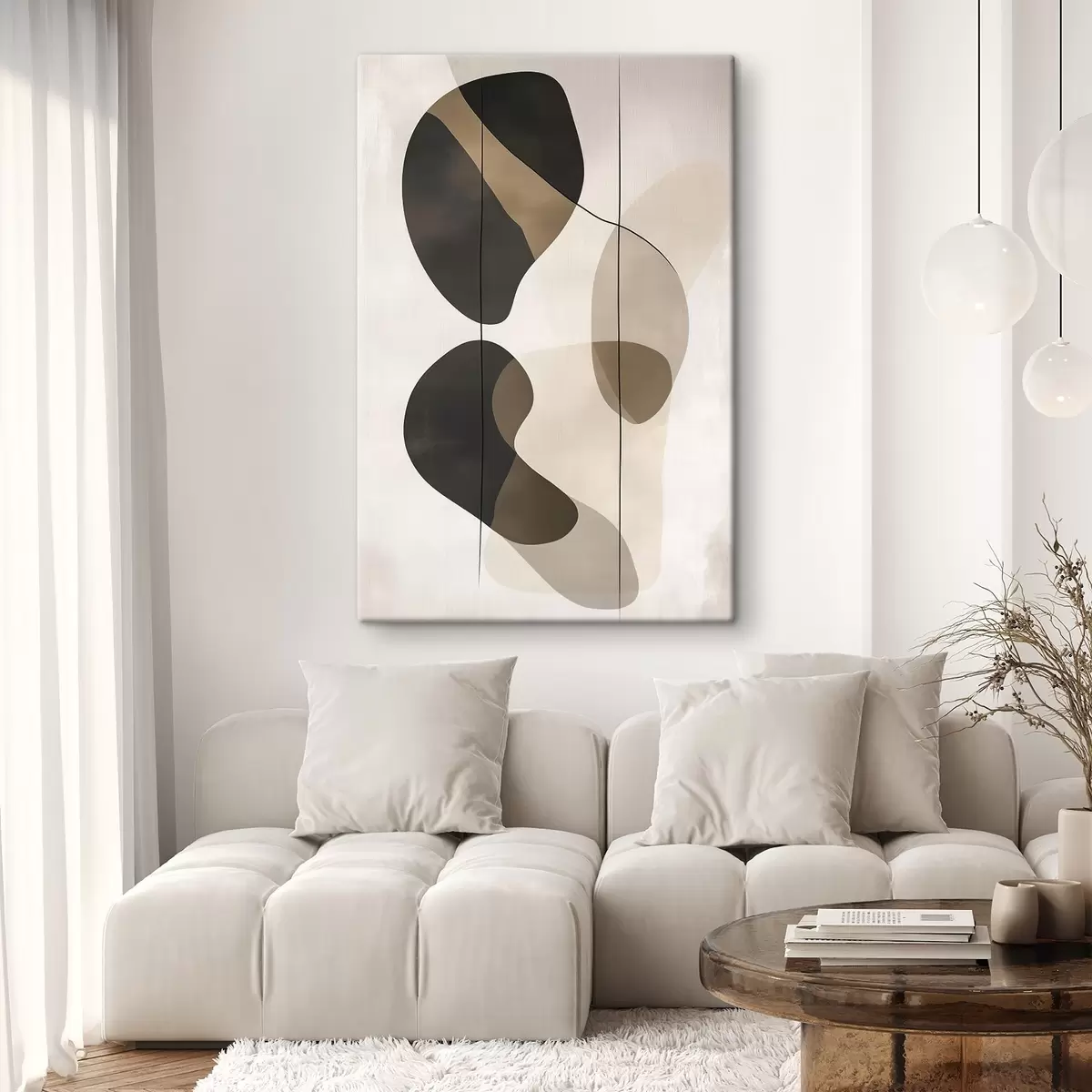  Peintures Formes abstraites flottantes s45991