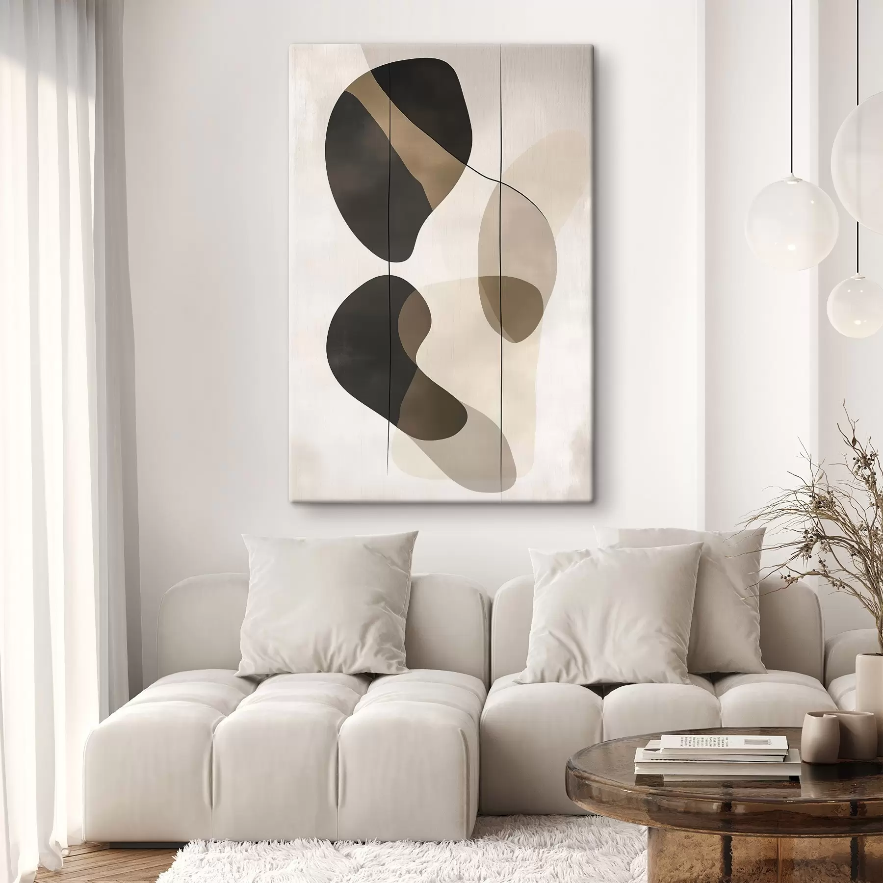  Peintures Formes abstraites flottantes s45991