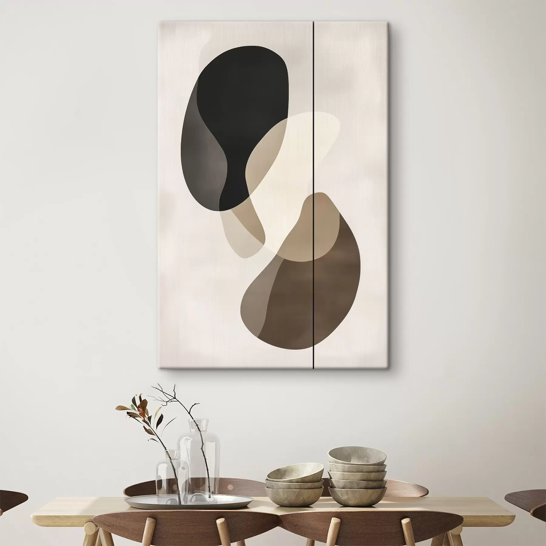  Peintures Formes abstraites flottantes s45994