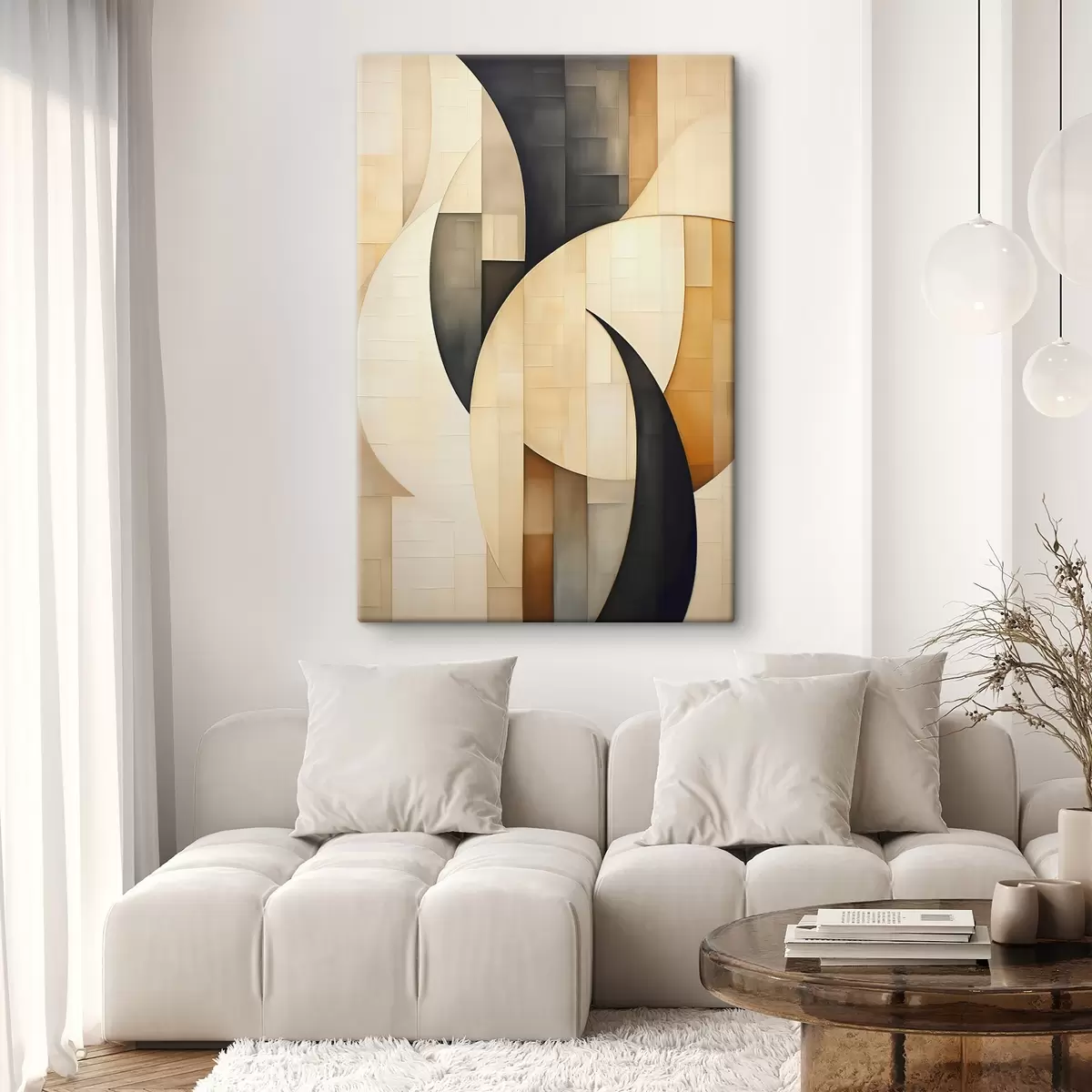  Peintures Abstraction géométrique s46006