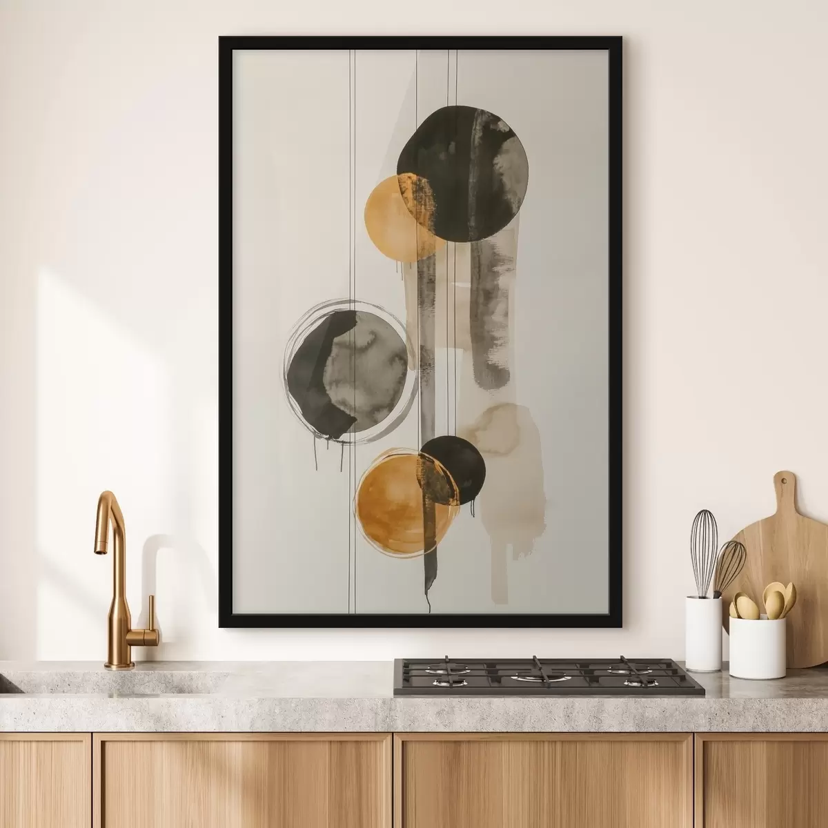 Poster Abstracte cirkels f45780