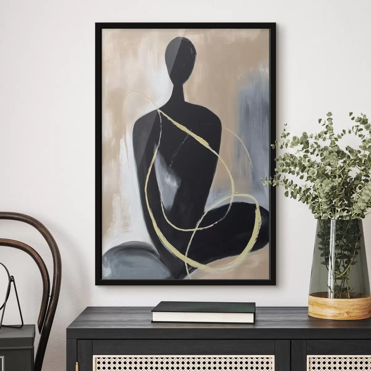 Affiche Silhouette abstraite f45985