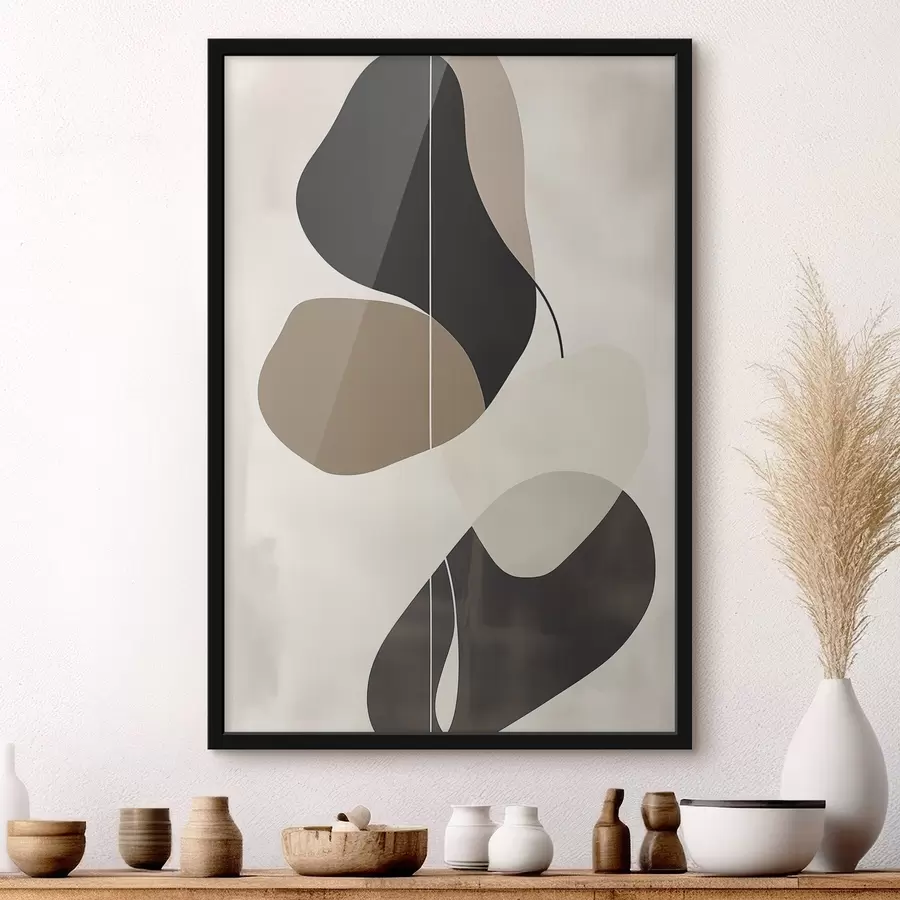 Papier peint photo Formes abstraites flottantes f45995