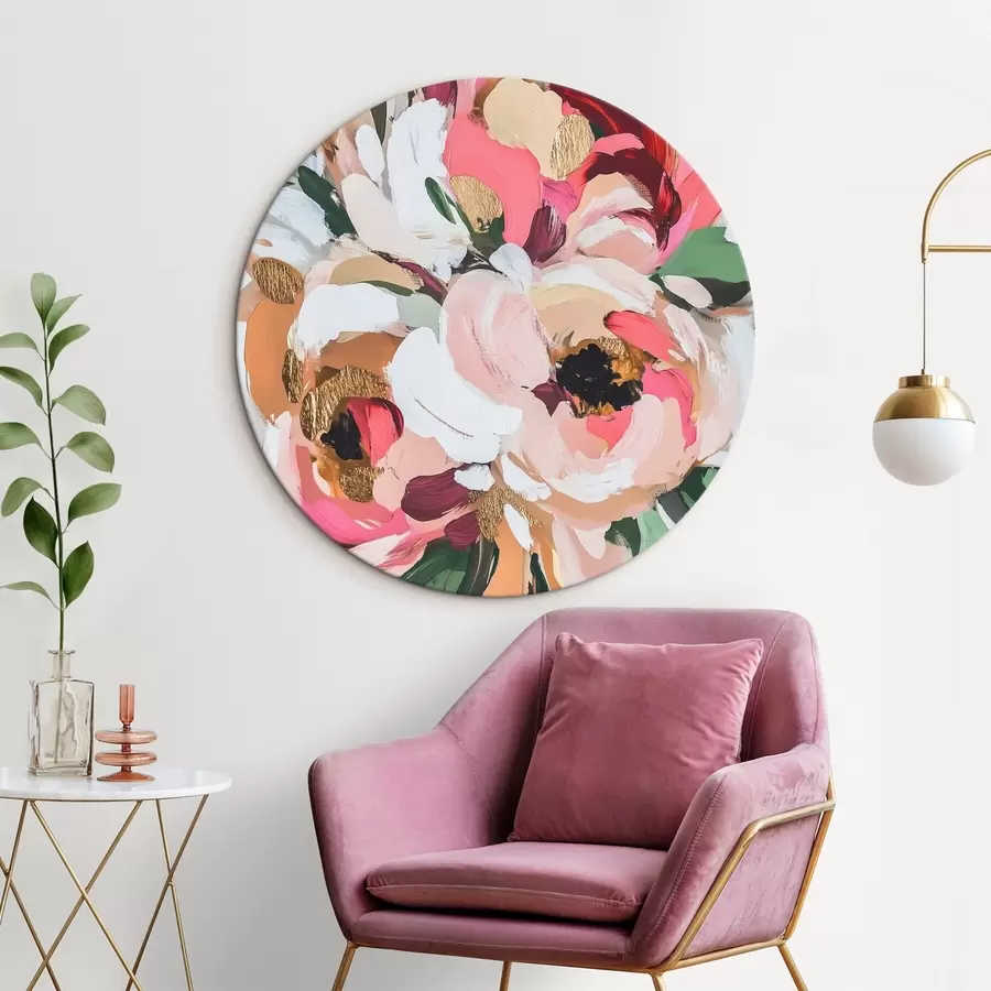  Schilderijen Abstract boeket bloemen r45983